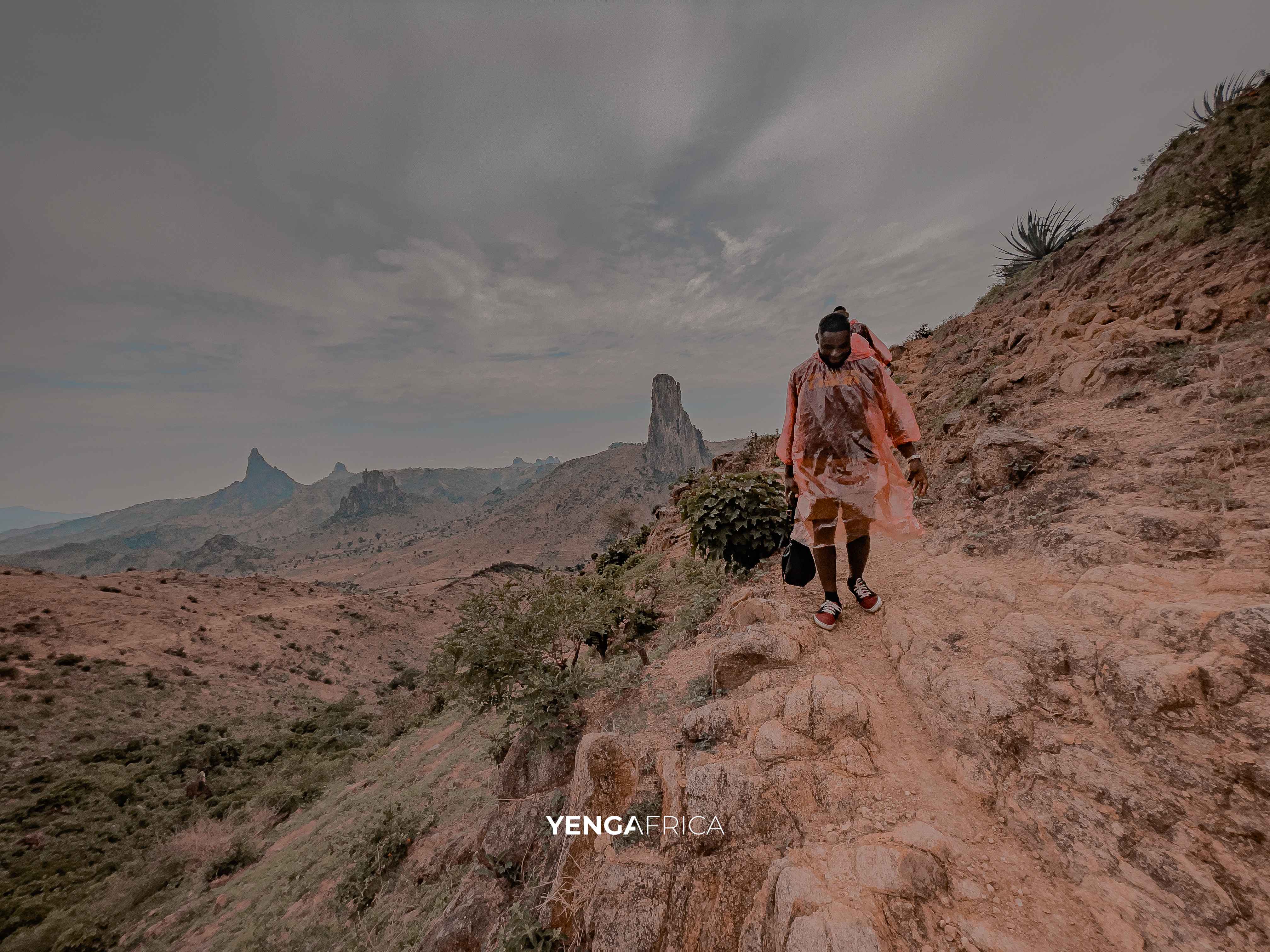 Hiking in the mandara mountains rhumsiki