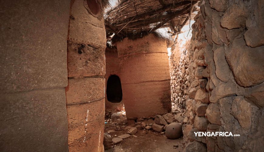 The Kings Saré in Oudjila, a labyrinth with women’s kitchen and food warehouses.