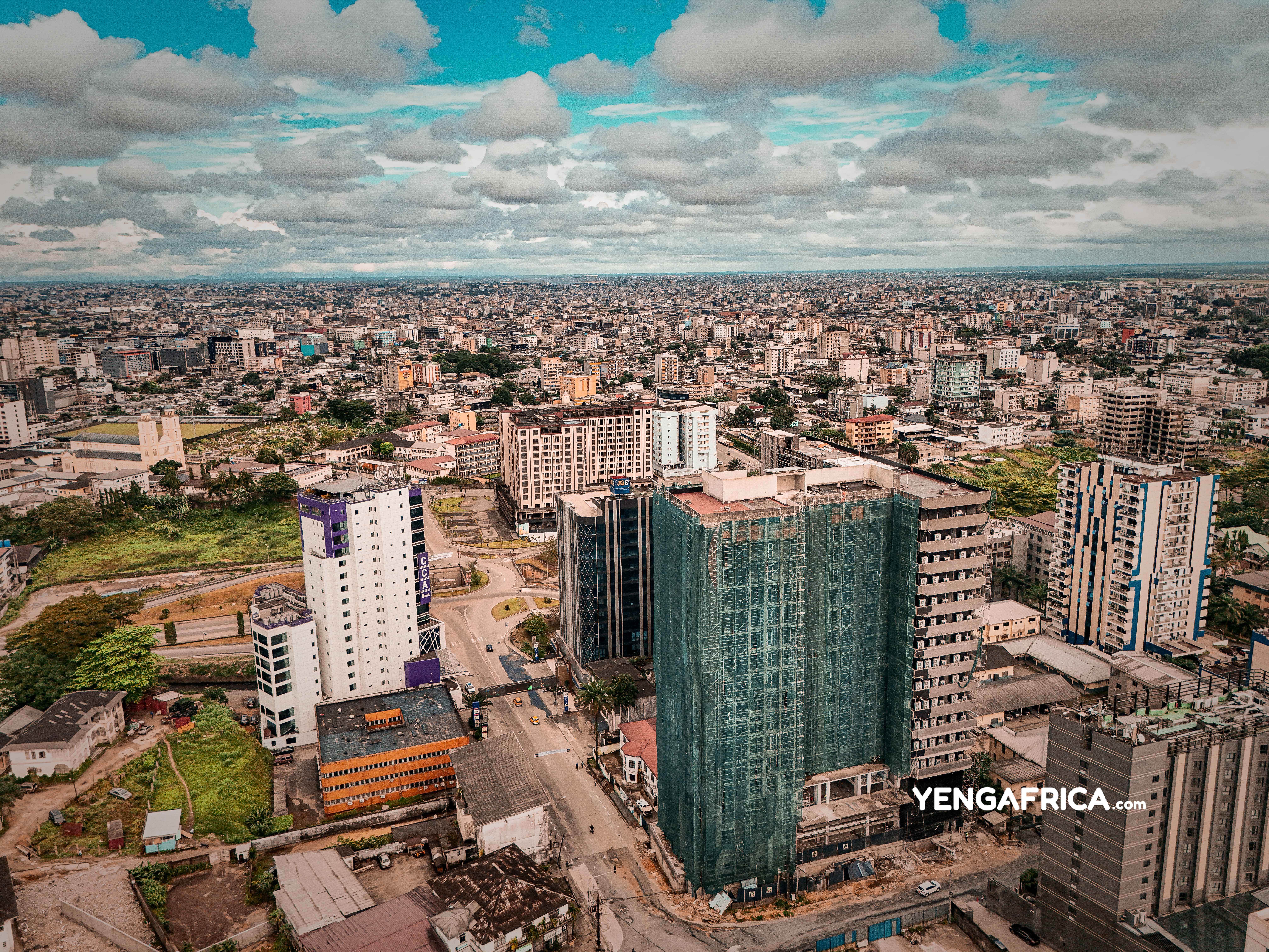 Douala city view of bonanjo - YENGAFRICA