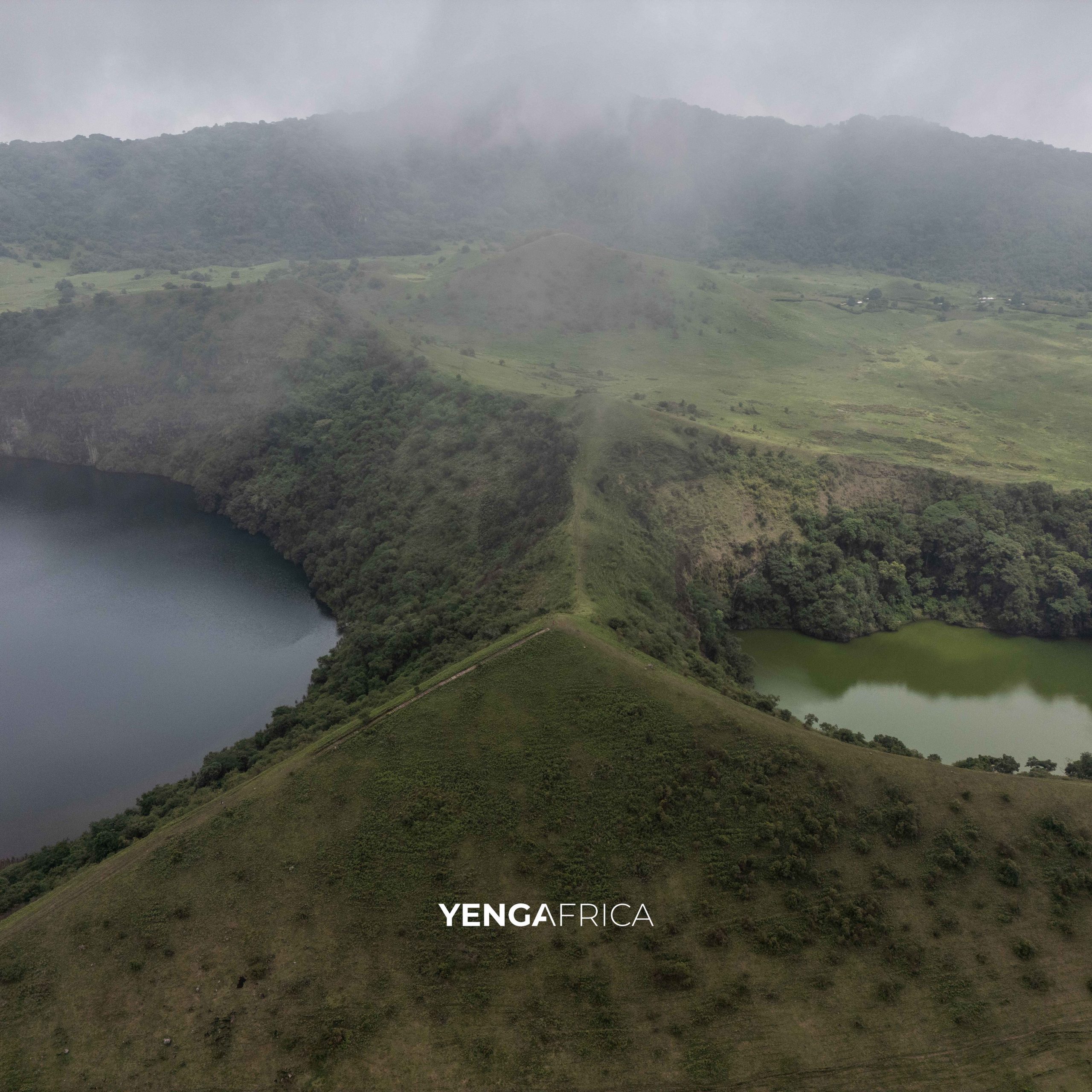 twin manengouba lakes