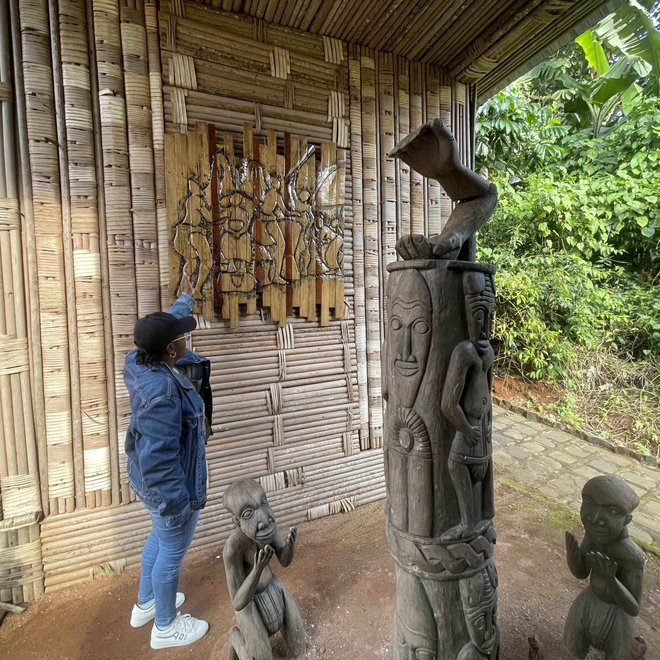 Symbolic and ritual place at the bangou slavery market site