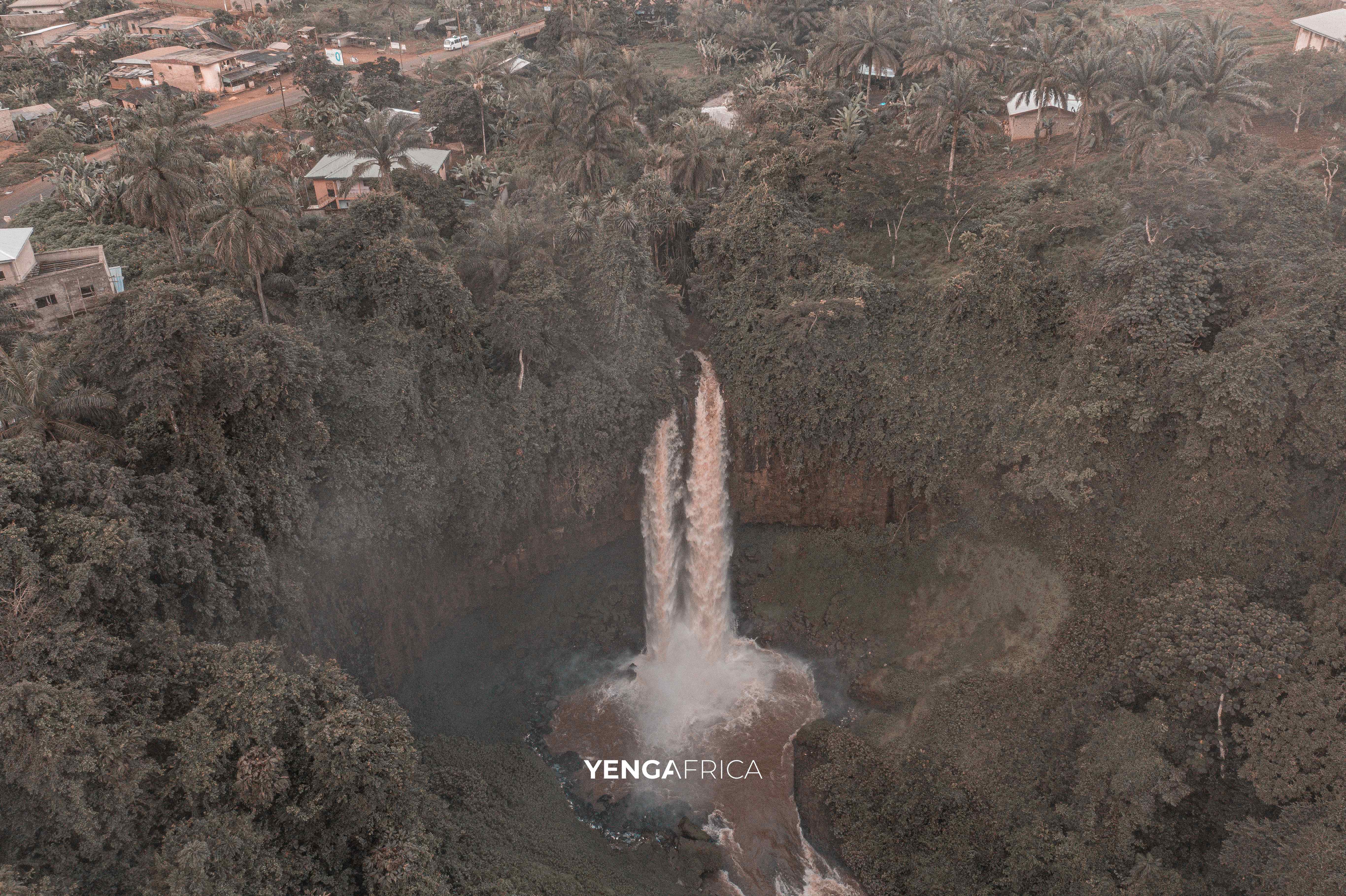 Visit of the Mouankeu waterfalls bafang